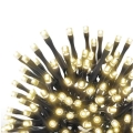Guirnalda LED navideña para exterior 100xLED/15m IP44 blanco cálido