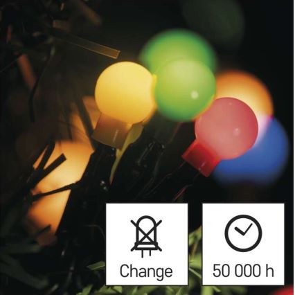 Guirnalda LED navideña para exterior 480xLED/53m IP44 multicolor
