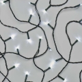 Guirnalda LED navideña para exteriores 180xLED/8 modos 23m IP44 blanco frío