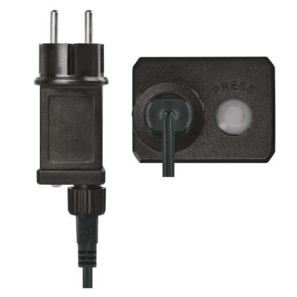 Guirnalda LED para exterior 120xLED/17m IP44 blanco cálido