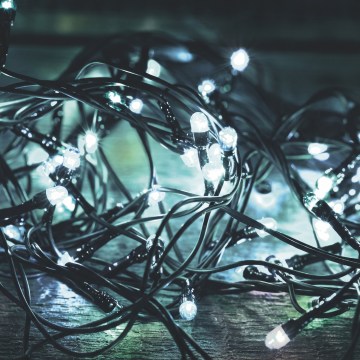 Guirnalda navideña LED para exterior 1000xLED/230V, 8 funciones, 75 m, IP44, blanco frío
