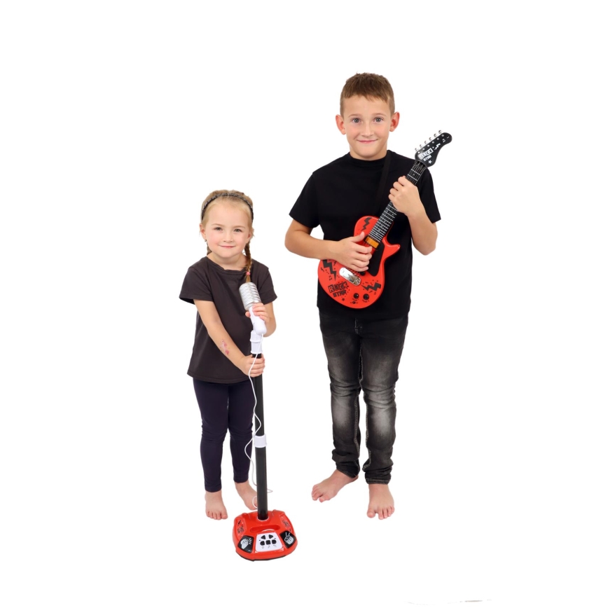 Guitarra eléctrica infantil ROCK STAR 3xAA