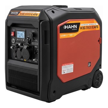 Hahn & Sohn 20086 - Grupo electrógeno gasolina/GLP HIG 5500 G ATS 5500/5000W
