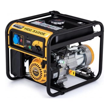 Hahn & Sohn 7569 - Generador eléctrico de gasolina HGG 3100E AVR 3300W