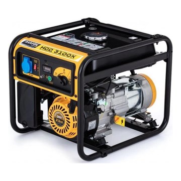 Hahn & Sohn 9176 - Generador eléctrico de gasolina HGG 3100X AVR 3300W