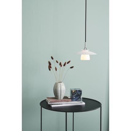 Halo Design 733644 - Lámpara colgante con cable SCANDINAVIA 1xG9/28W/230V diámetro 20 cm blanca