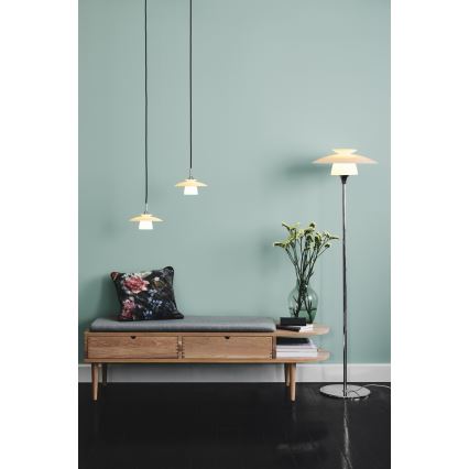 Halo Design 733644 - Lámpara colgante con cable SCANDINAVIA 1xG9/28W/230V diámetro 20 cm blanca