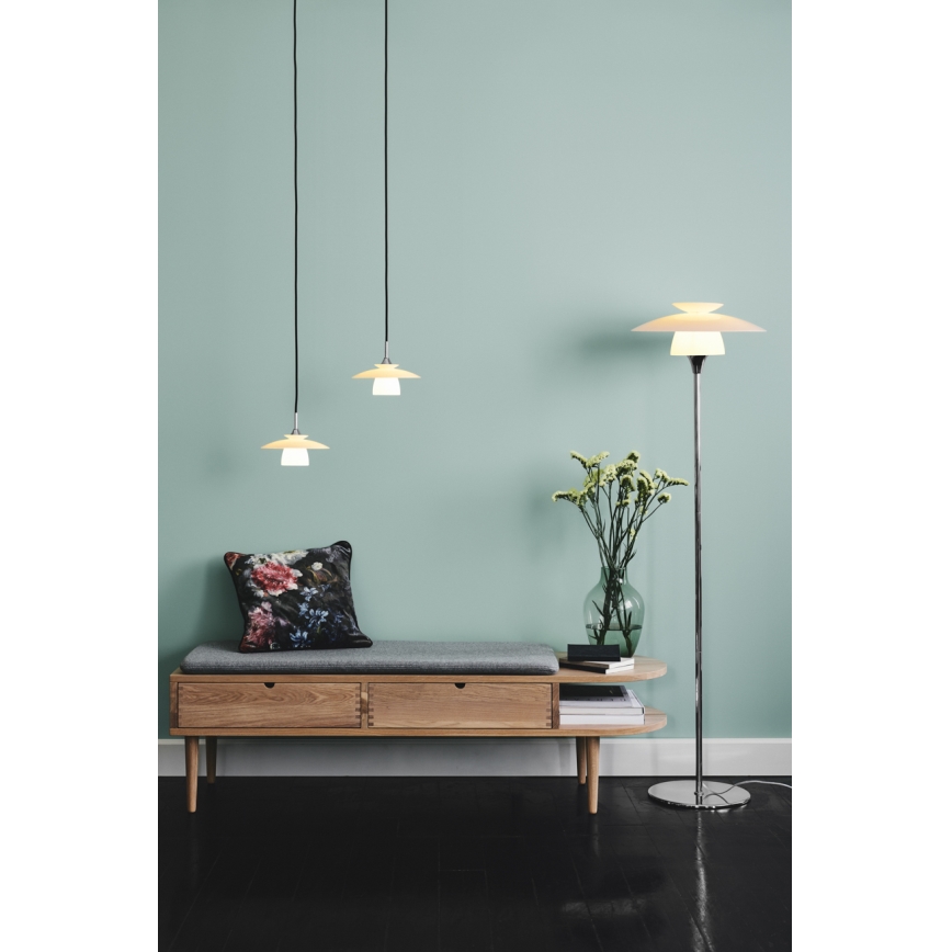 Halo Design 733644 - Lámpara colgante con cable SCANDINAVIA 1xG9/28W/230V diámetro 20 cm blanca