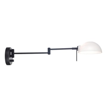 Halo Design 740215 - Aplique de pared KJOBENHAVN 1xG9/28W/230V negro
