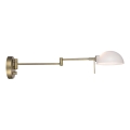 Halo Design 740222 - Aplique de pared KJOBENHAVN 1xG9/28W/230V latón