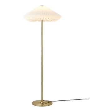 Halo Design 745050 - Lámpara de pie PARIS 1xE27/40W/230V latón/blanco/roble