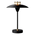 Halo Design 746125 - Lámpara de mesa recargable y regulable para exterior MINI STEPP LED/1,8W/1600 mAh IP44 negra