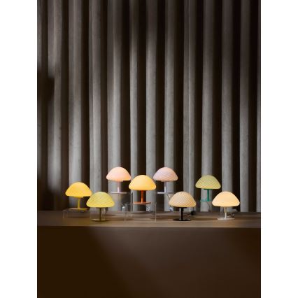 Halo Design 746996 - Lámpara de mesa CANDY MINI MUSH 1xG9/25W/230V Ø 17 cm blanca