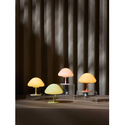 Halo Design 747047 - Lámpara de mesa CANDY MINI MUSH 1xG9/25W/230V diámetro 17 cm rosa