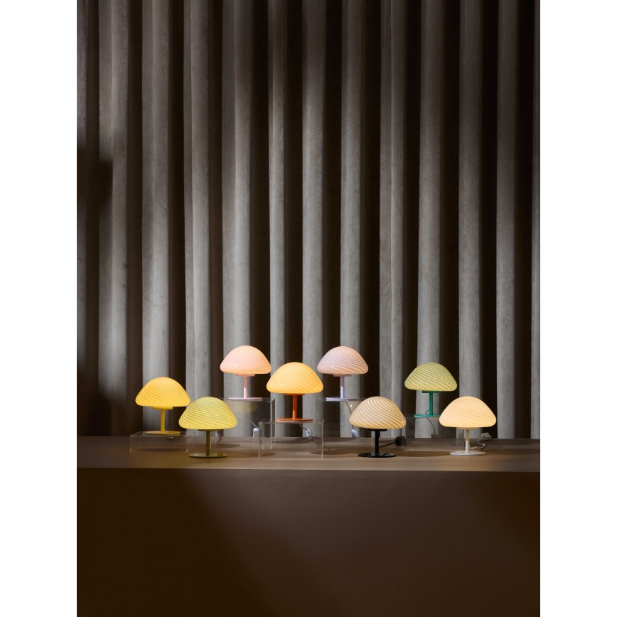 Halo Design 747047 - Lámpara de mesa CANDY MINI MUSH 1xG9/25W/230V diámetro 17 cm rosa
