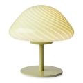 Halo Design 747085 - Lámpara de mesa CANDY MINI MUSH 1x G9/25W/230V, Ø 17 cm, verde