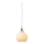 Halo Design 747924 - Lámpara colgante con cable TOSCANA 1xG9/28W/230V Ø 18 cm crema/latón
