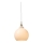 Halo Design 747993 - Lámpara colgante con cable TOSCANA 1xE27/40W/230V Ø 27 cm crema/latón