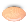 Halo Design 748709 - Lámpara de techo CANDY 1xE27/40W/230V diámetro 30 cm rosa/latón