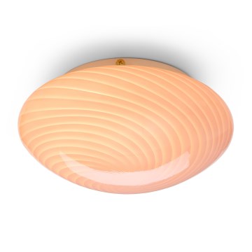 Halo Design 748709 - Lámpara de techo CANDY 1xE27/40W/230V diámetro 30 cm rosa/latón