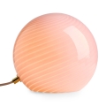 Halo Design 748815 - Lámpara de mesa CANDY 1xE14/25W/230V Ø 20 cm rosa