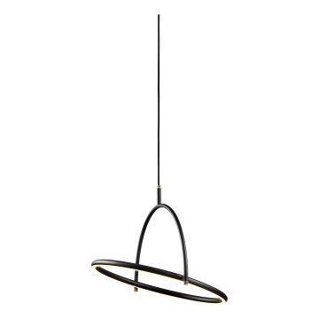 Halo Design 749539 - Lámpara colgante LED regulable con cable TILT LED/40W/230V, diámetro 40 cm, negra
