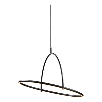 Halo Design 749546 - Lámpara colgante LED regulable con cable TILT LED/40W/230V diámetro 60 cm negra
