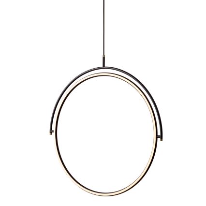 Halo Design 749546 - Lámpara colgante LED regulable con cable TILT LED/40W/230V diámetro 60 cm negra