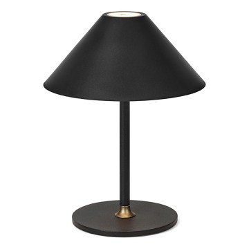 Halo Design 800803 - Lámpara de sobremesa recargable regulable para exteriores HYGGE LED/3W/4000 mAh IP54 negra