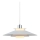 Halo Design 990792 - Lámpara colgante con cable RIVOLI 1xE27/40W/230V Ø 40 cm blanco/cromo brillante