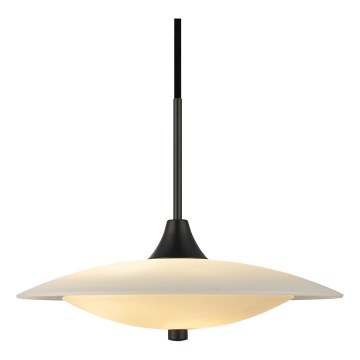 Halo Design 991300 - Lámpara colgante con cable BARONI 2xG9/18W/230V diámetro 40 cm blanca/negra