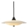 Halo Design 991300 - Lámpara colgante con cable BARONI 2xG9/18W/230V diámetro 40 cm blanca/negra