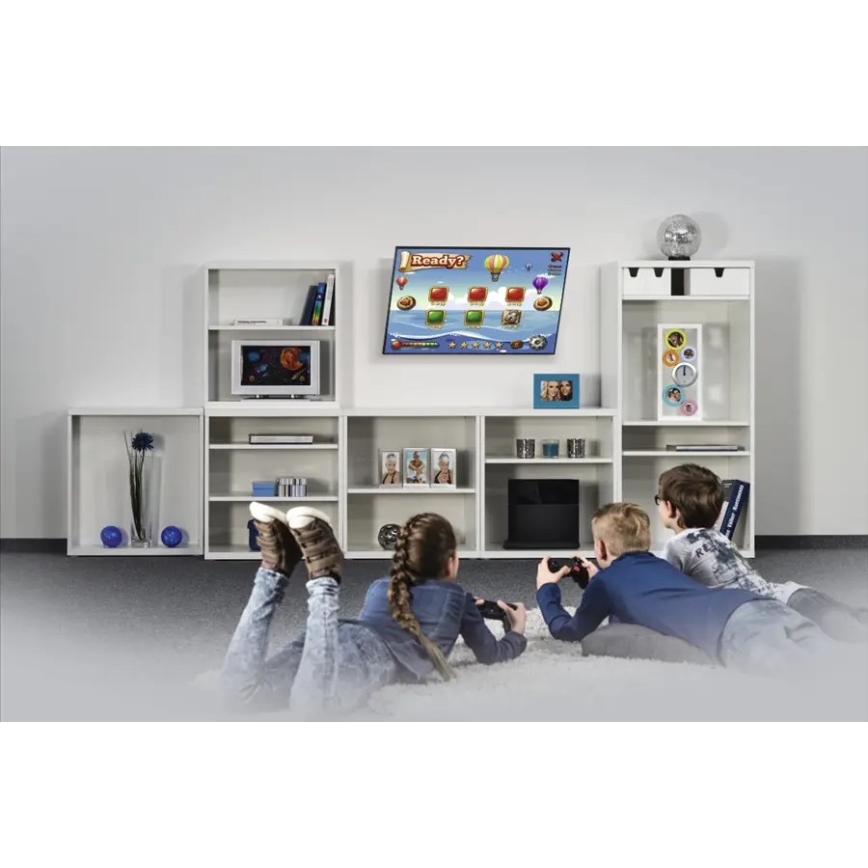 Hama - Soporte de pared inclinable para TV 32-56 negro