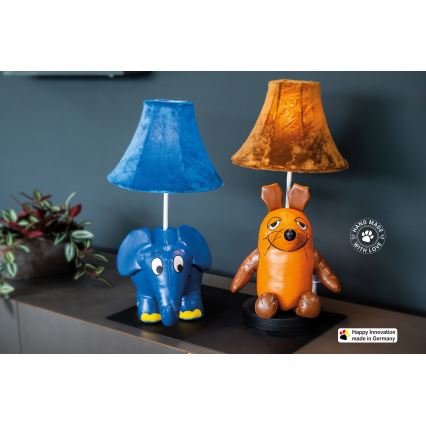 Happy Lamps - Lámpara de mesa infantil LED ELEFANTE DE SENDUNG MIT DER MAUS LED/5,4W/230V elefante