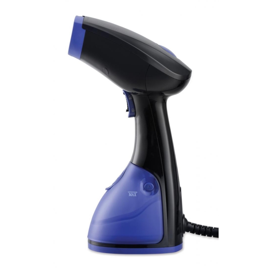 Heinner HGS-1600BK - Vaporizador portátil de prendas 1600W/230V negro/azul