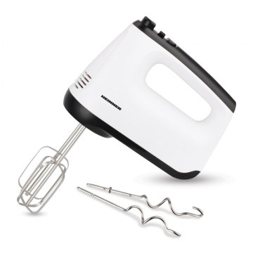 Heinner HM-400WHBK - Batidora de mano 400 W/230 V blanca/negra