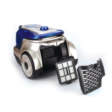 Heinner HVC-V750BL - Aspirador sin bolsa 750W/230V azul/plateado