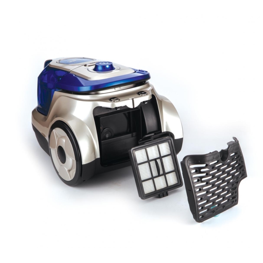 Heinner HVC-V750BL - Aspirador sin bolsa 750W/230V azul/plateado