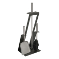 Herramientas para chimeneas 4 pz antracita