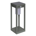 Hesperide - farol solar LED con sensor de movimiento PIKY LED/3,7V 2600 mAh 40 cm IP65 verde