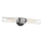 Hinkley - Aplique de pared para baño ELLISON 2xE27/40W/230V IP44 negro