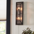 Hinkley - Aplique FU LIGHTON 2xE14/60W/230V marrón/negro