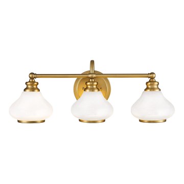 Hinkley - Aplique LED de baño AINSLEY 3xG9/3W/230V IP44