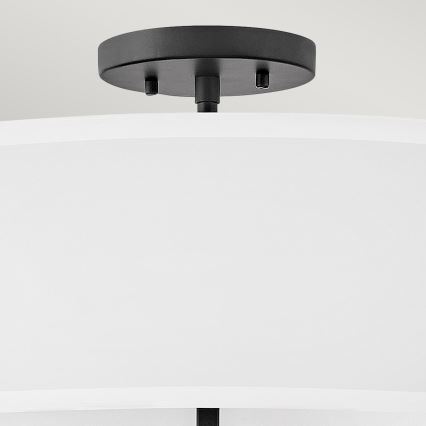 Hinkley - Lámpara de techo de superficie GRAHAM 4xE14/40W/230V negra