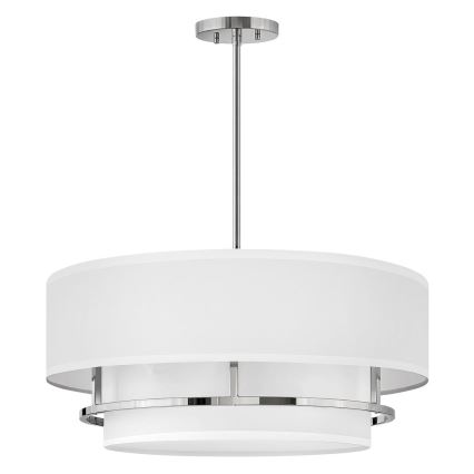 Hinkley - Lámpara de techo de superficie GRAHAM 4xE14/40W/230V cromo pulido