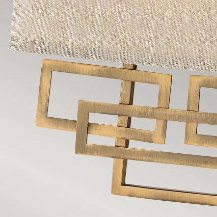 Hinkley - Aplique de pared LANZA 2xE14/40W/230V acabado en bronce