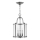 Hinkley - Lámpara colgante con cadena GENTRY 4xE14/60W/230V cromo mate