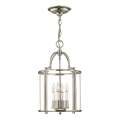 Hinkley - Lámpara de araña con cadena GENTRY 4xE14/60W/230V cromo brillante