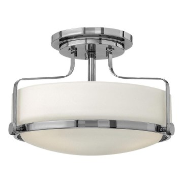 Hinkley - Lámpara de techo de superficie HARPER 3xE27/60W/230V Ø 36,6 cm acabado en cromo brillante