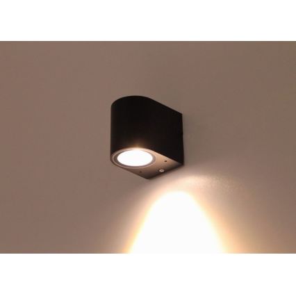 HÖFFTECH - Aplique de pared exterior 1xGU10/35W/230V IP65